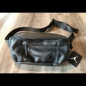 Nike Air Jordan Crossbody Black Fanny Pack New